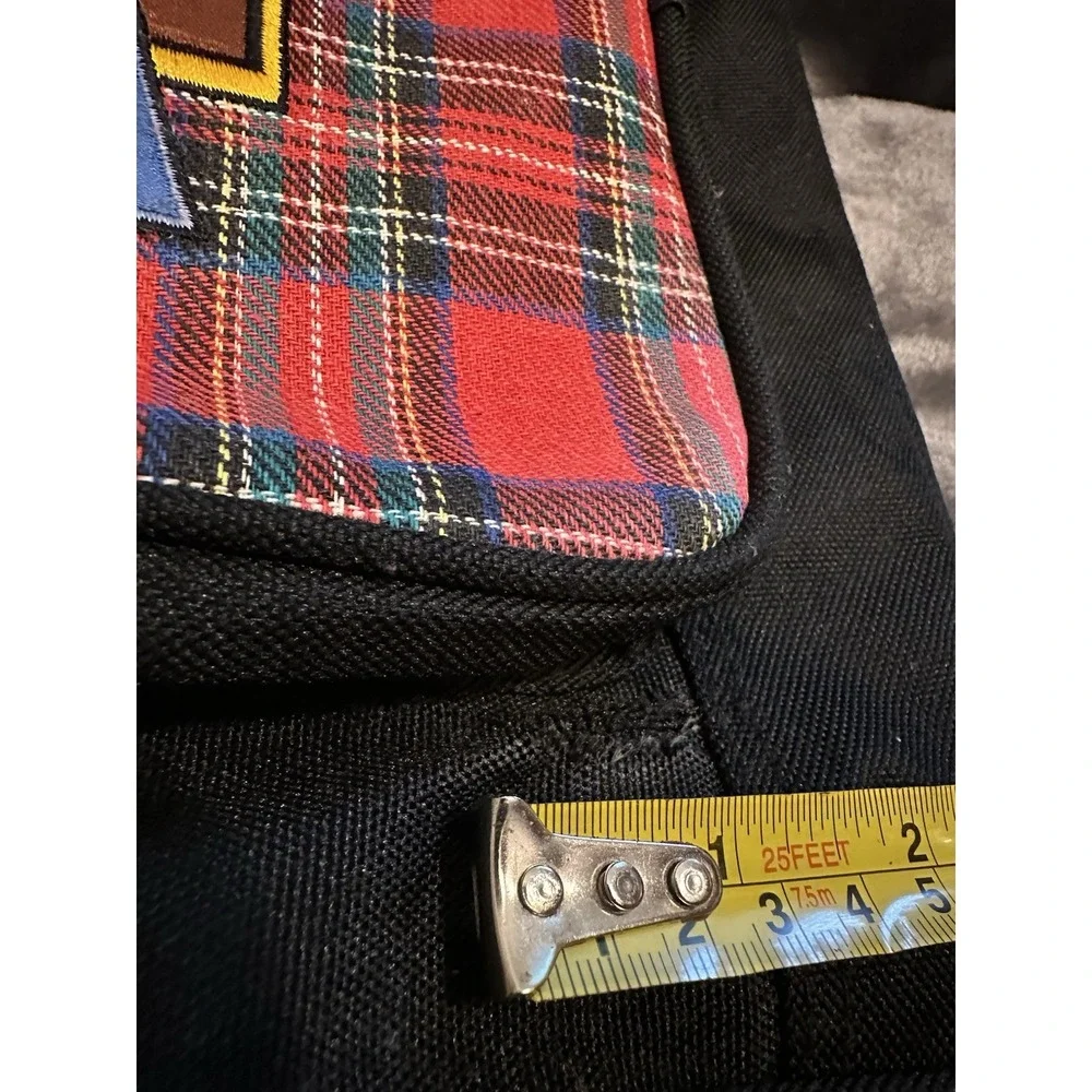 Tweety Bird Backpack Looney Tunes Plaid 1998 Vintage Bookbag Embroidered Y2K